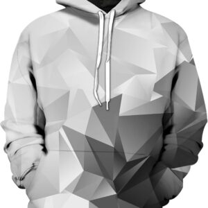 Aueoero Men 3D Print Pullover Hoodies - Teen Women Graphic Sweatshirt