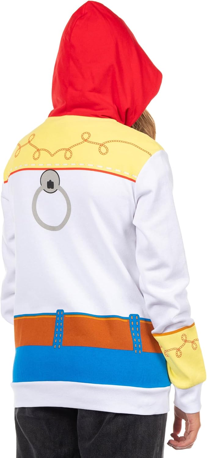 Disney Toy Story Women's I Am Jessie Junior's Cosplay Costume Zip Up Hoodie - Image 4