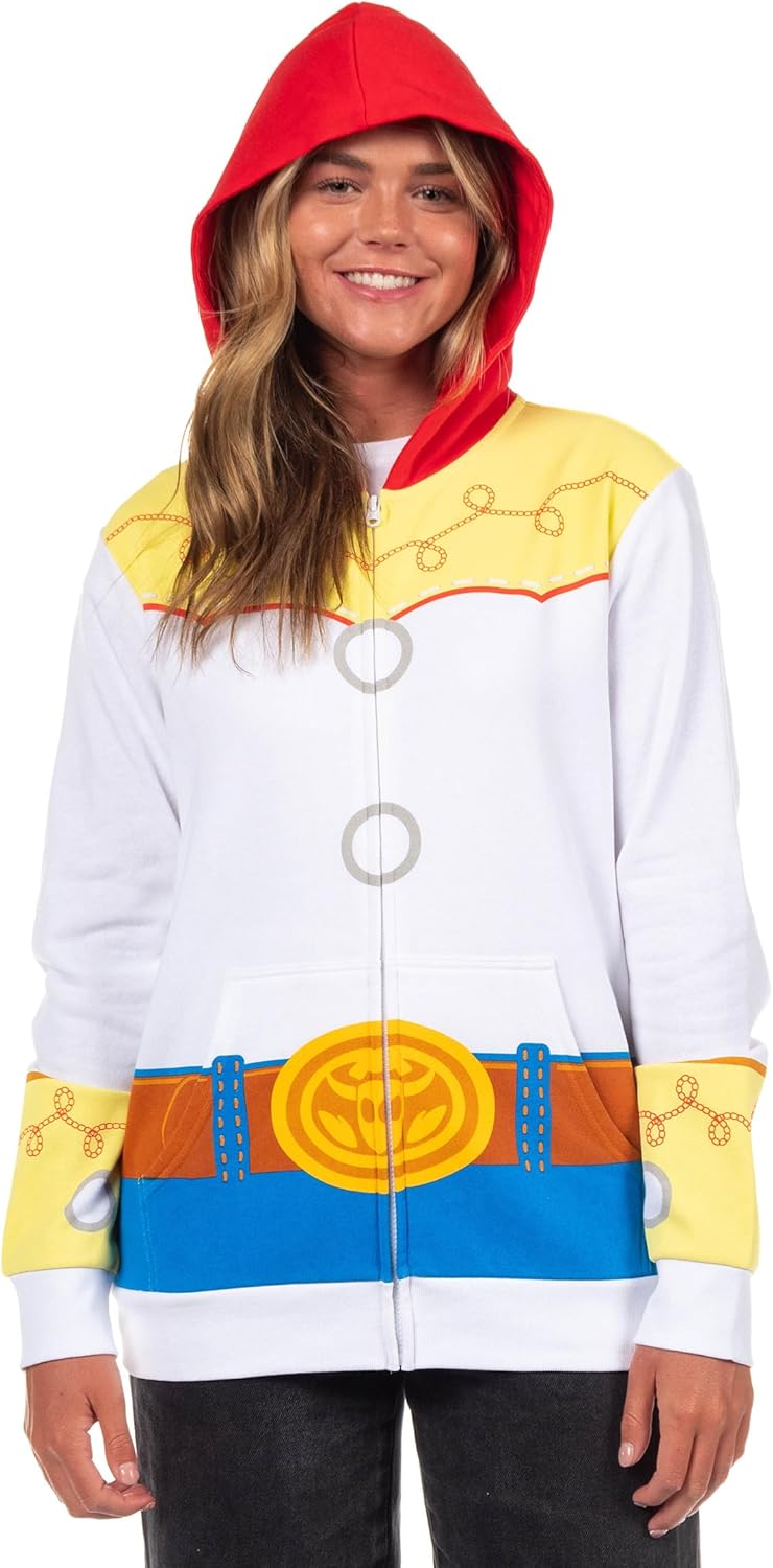 Disney Toy Story Women's I Am Jessie Junior's Cosplay Costume Zip Up Hoodie - Image 2