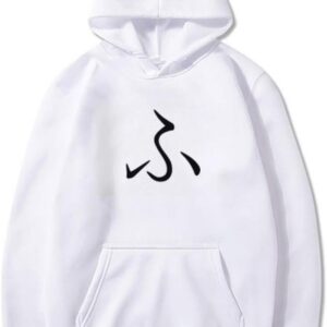 DIYthinker Japanese Hiragana Character FU Sweatshirt Pullover Fleece Hoodie Sweater Sport