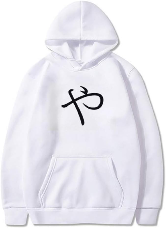 DIYthinker Japanese Hiragana Character YA Sweatshirt Pullover Fleece Hoodie Sweater Sport