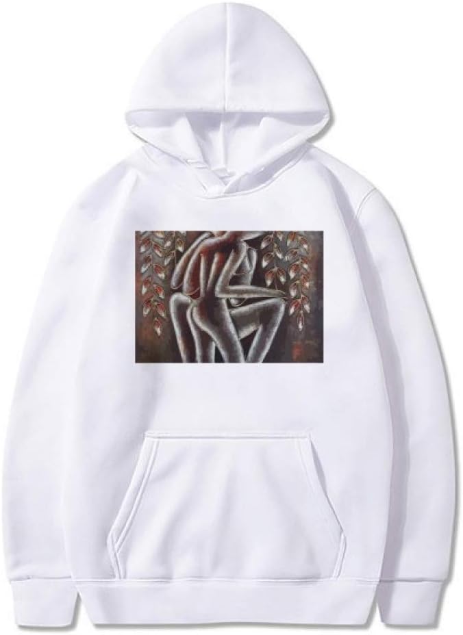 DIYthinker Modern Style Abstract Characters Illustration Sweatshirt Pullover Fleece Hoodie Sweater Sport