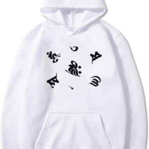 DIYthinker Religion Culture Sanskrit Character Pattern Sweatshirt Pullover Fleece Hoodie Sweater Sport