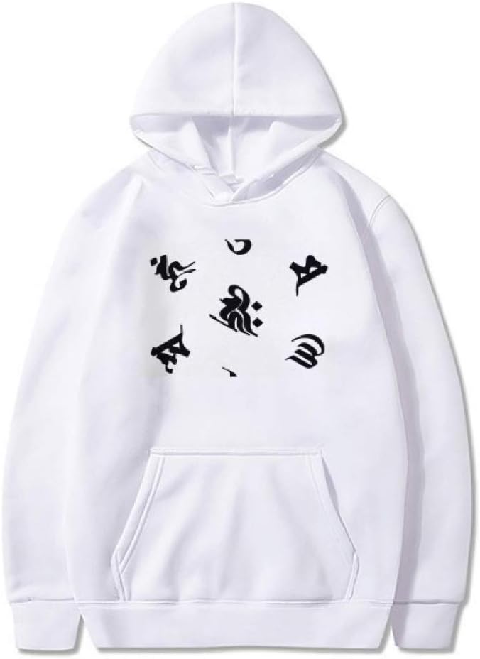 DIYthinker Religion Culture Sanskrit Character Pattern Sweatshirt Pullover Fleece Hoodie Sweater Sport
