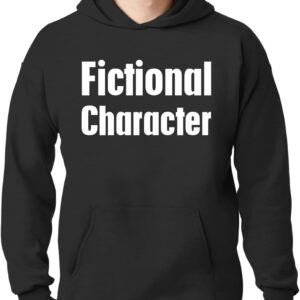 Fictional Character - New Adult Men's Hoodie Sweatshirt CP05 Black