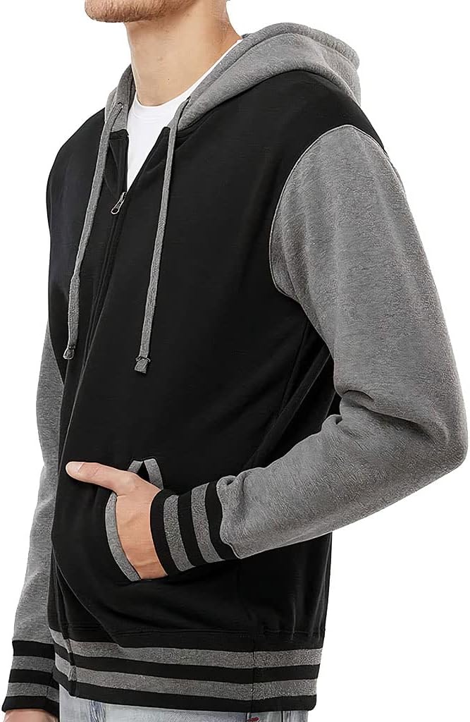 Having a Weird Mom Builds Character Varsity Hoodie - Cool Zip Hoodie - Funny Hooded Sweatshirt - Image 2