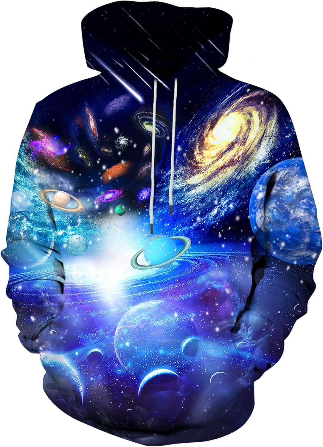 Hgvoetty Unisex 3D Print Hoodies Graphic Space Pullover Hooded Sweatshirts for Men Women - Image 34