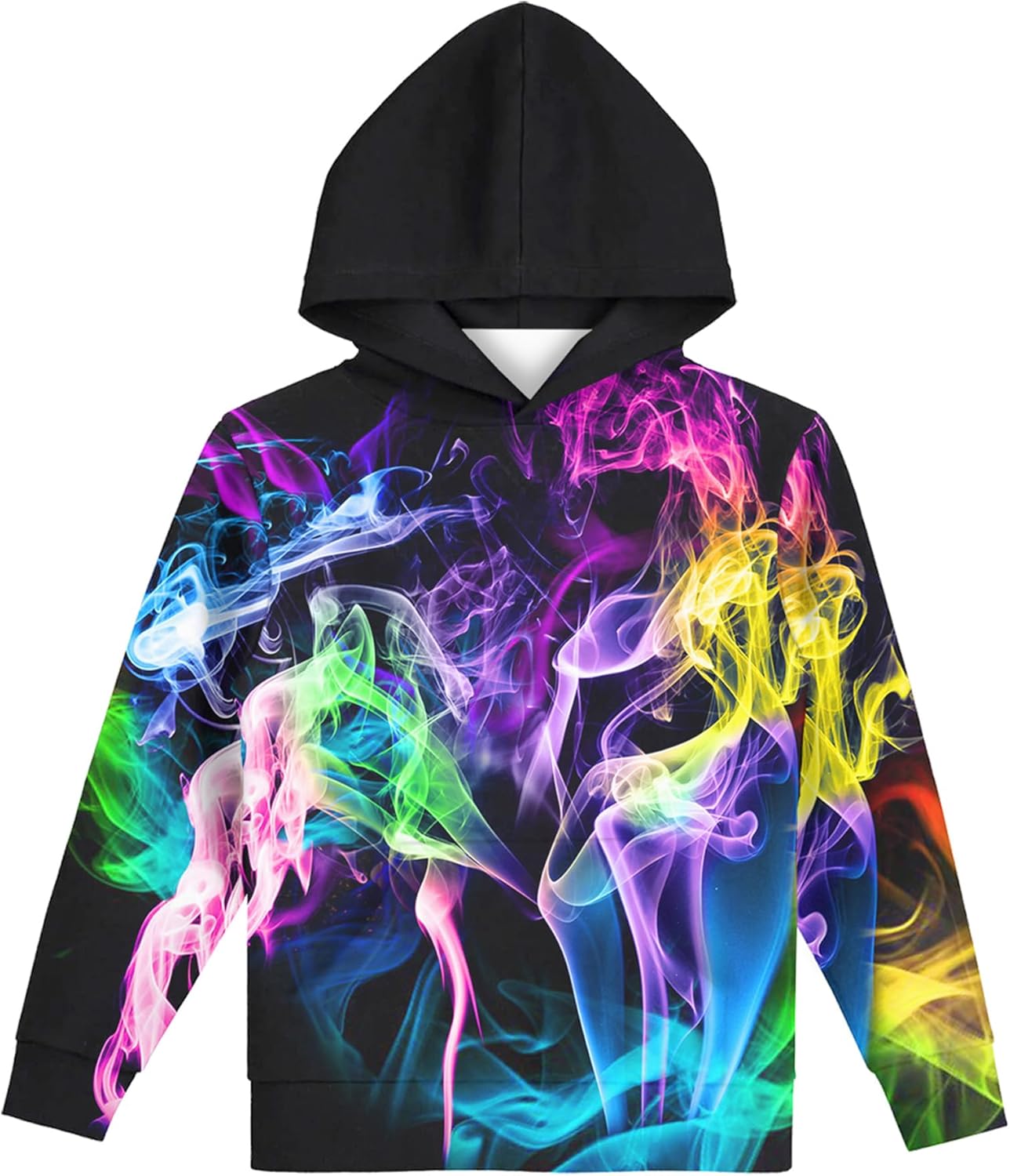 Hgvoetty Unisex Boys Girls Hoodies 3D Printed Hooded Sweatshirts for Kids Pullovers with Pockets 6-15 Years - Image 33