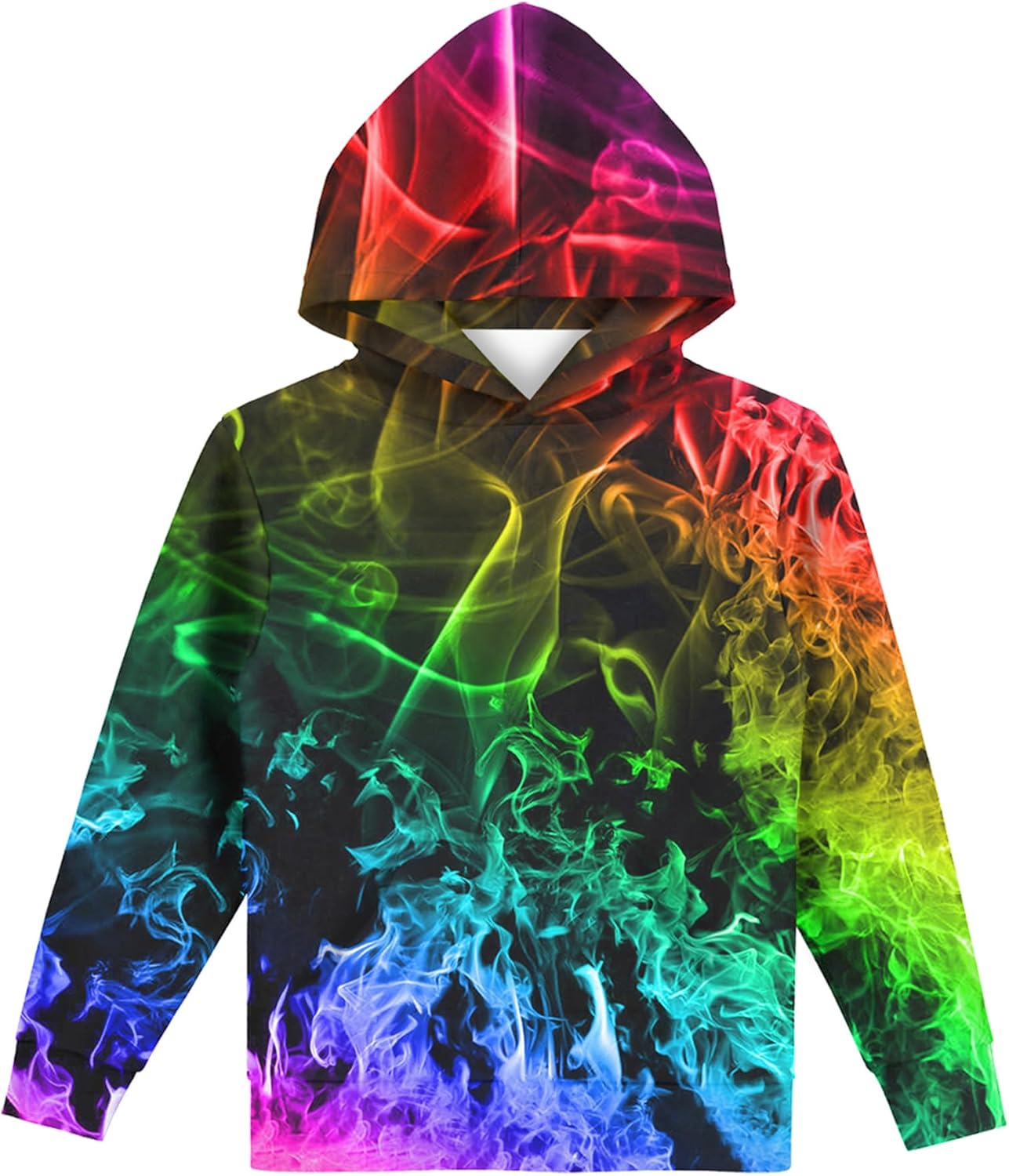 Hgvoetty Unisex Boys Girls Hoodies 3D Printed Hooded Sweatshirts for Kids Pullovers with Pockets 6-15 Years - Image 13