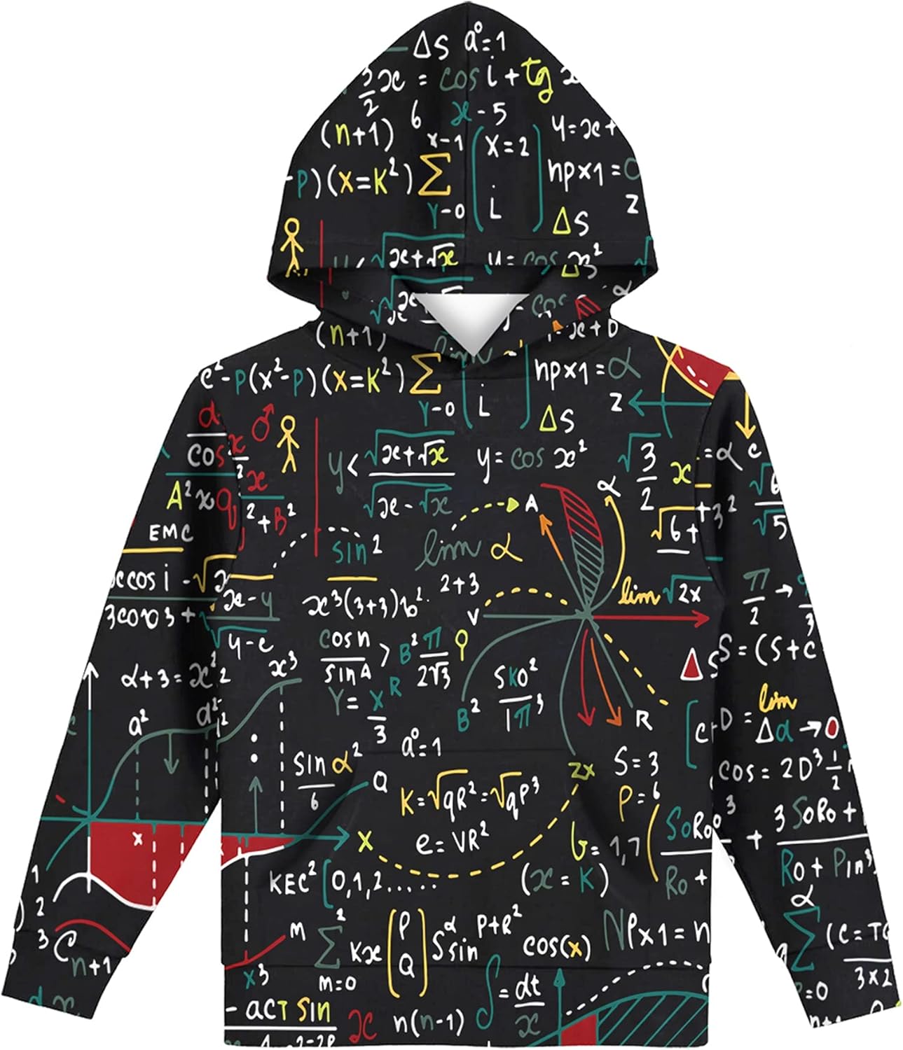 Hgvoetty Unisex Boys Girls Hoodies 3D Printed Hooded Sweatshirts for Kids Pullovers with Pockets 6-15 Years - Image 6