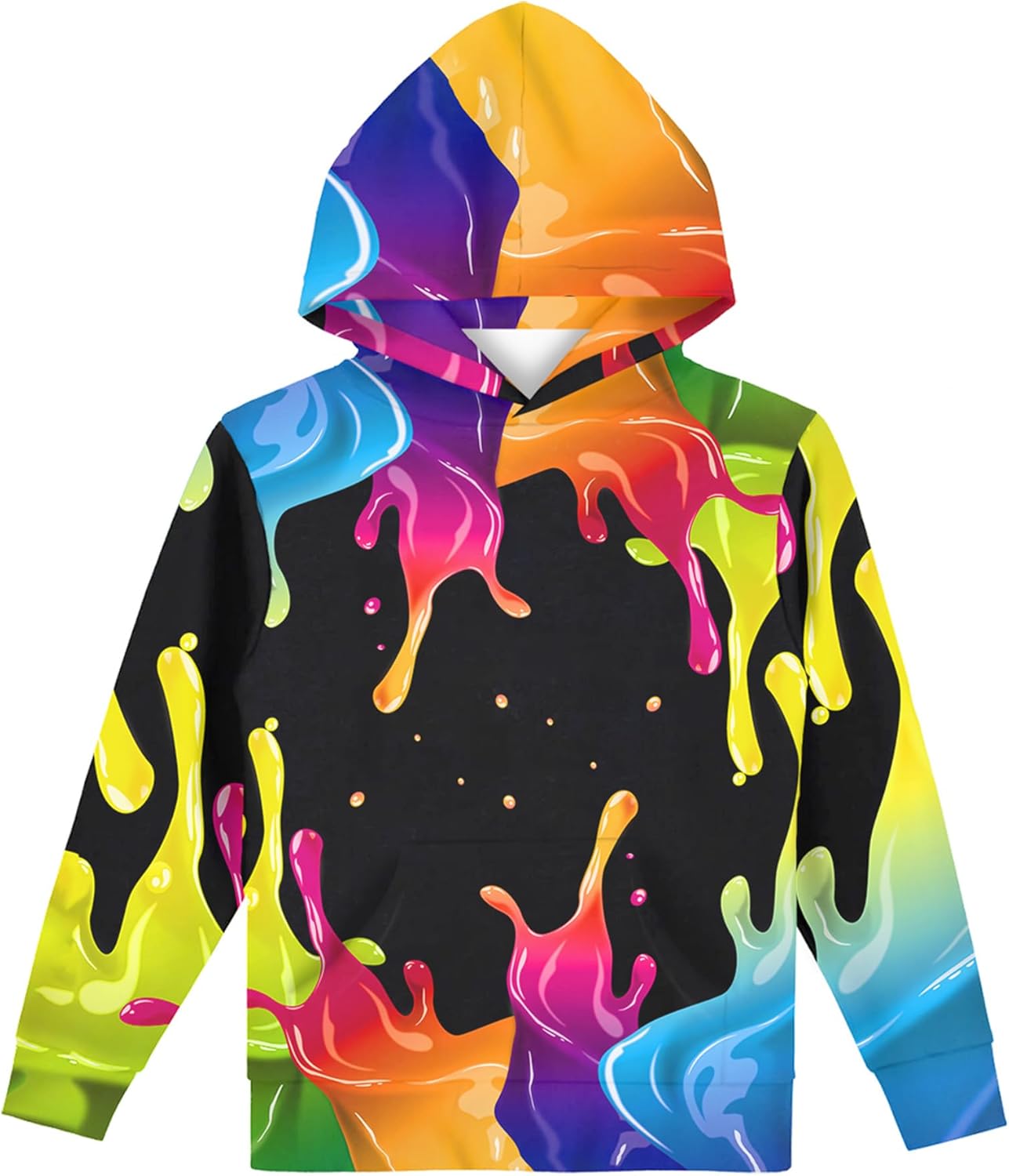 Hgvoetty Unisex Boys Girls Hoodies 3D Printed Hooded Sweatshirts for Kids Pullovers with Pockets 6-15 Years - Image 12