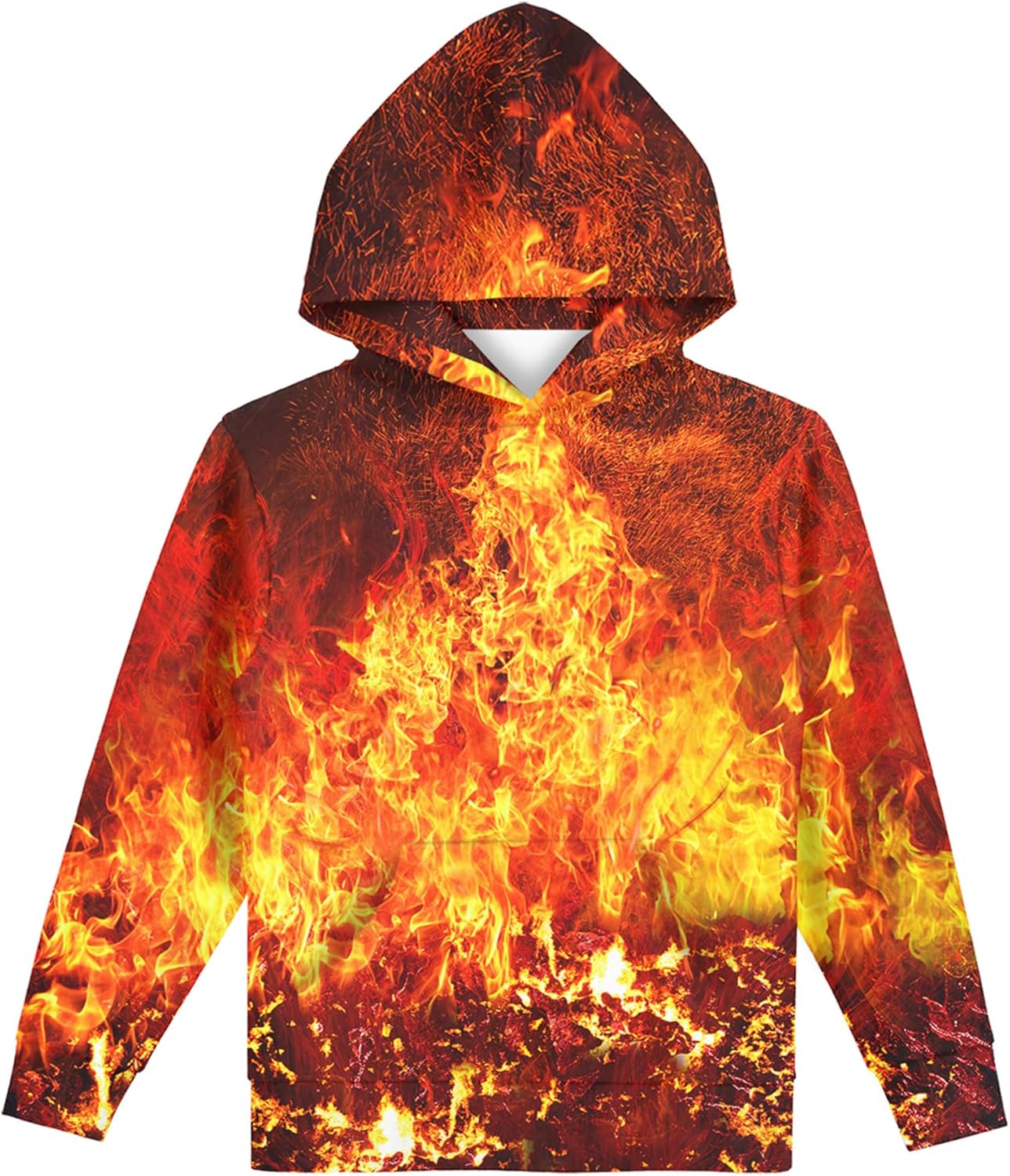 Hgvoetty Unisex Boys Girls Hoodies 3D Printed Hooded Sweatshirts for Kids Pullovers with Pockets 6-15 Years - Image 34