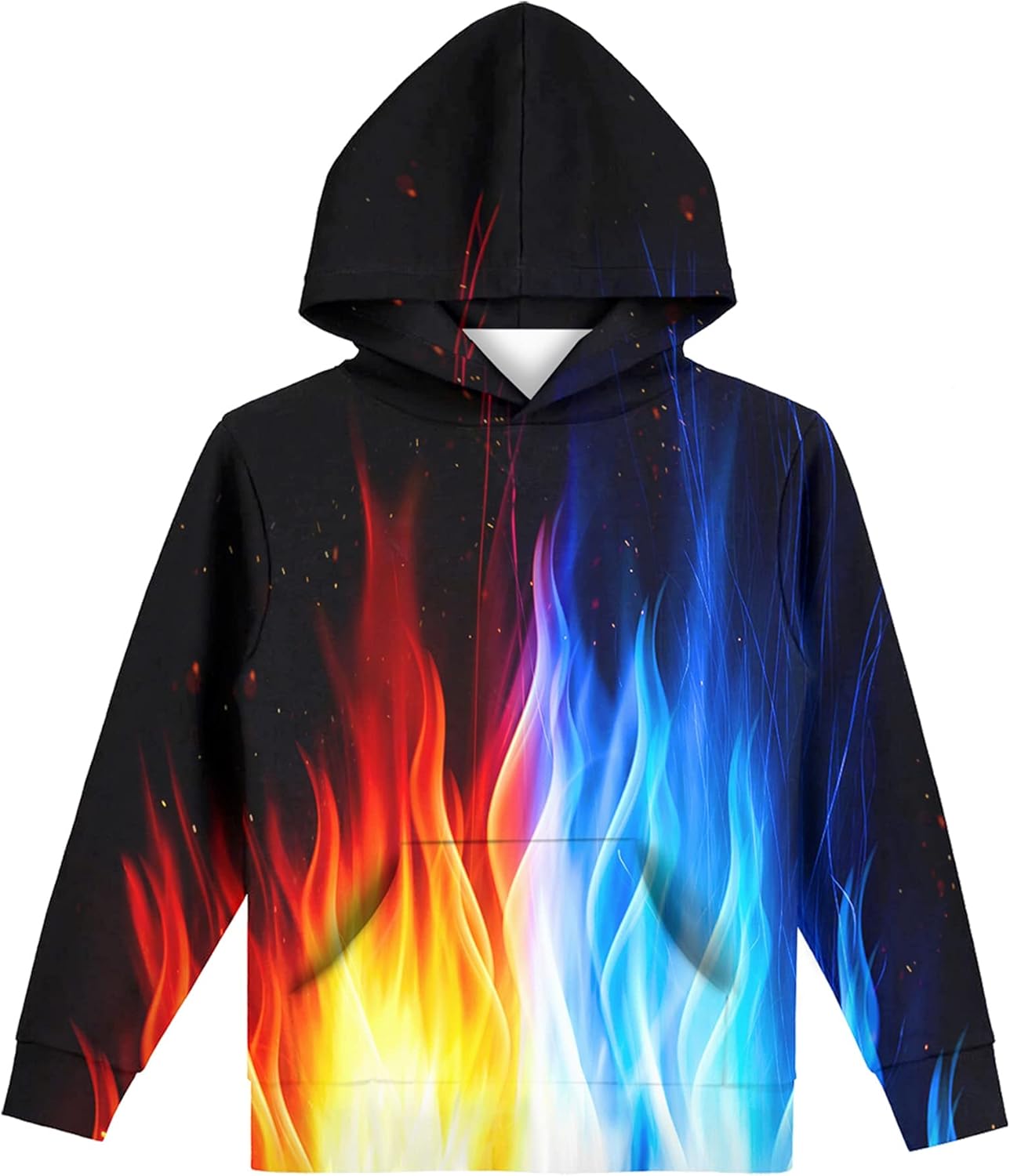 Hgvoetty Unisex Boys Girls Hoodies 3D Printed Hooded Sweatshirts for Kids Pullovers with Pockets 6-15 Years - Image 10