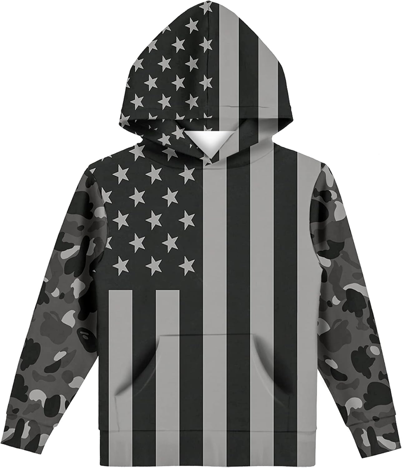 Hgvoetty Unisex Boys Girls Hoodies 3D Printed Hooded Sweatshirts for Kids Pullovers with Pockets 6-15 Years - Image 23