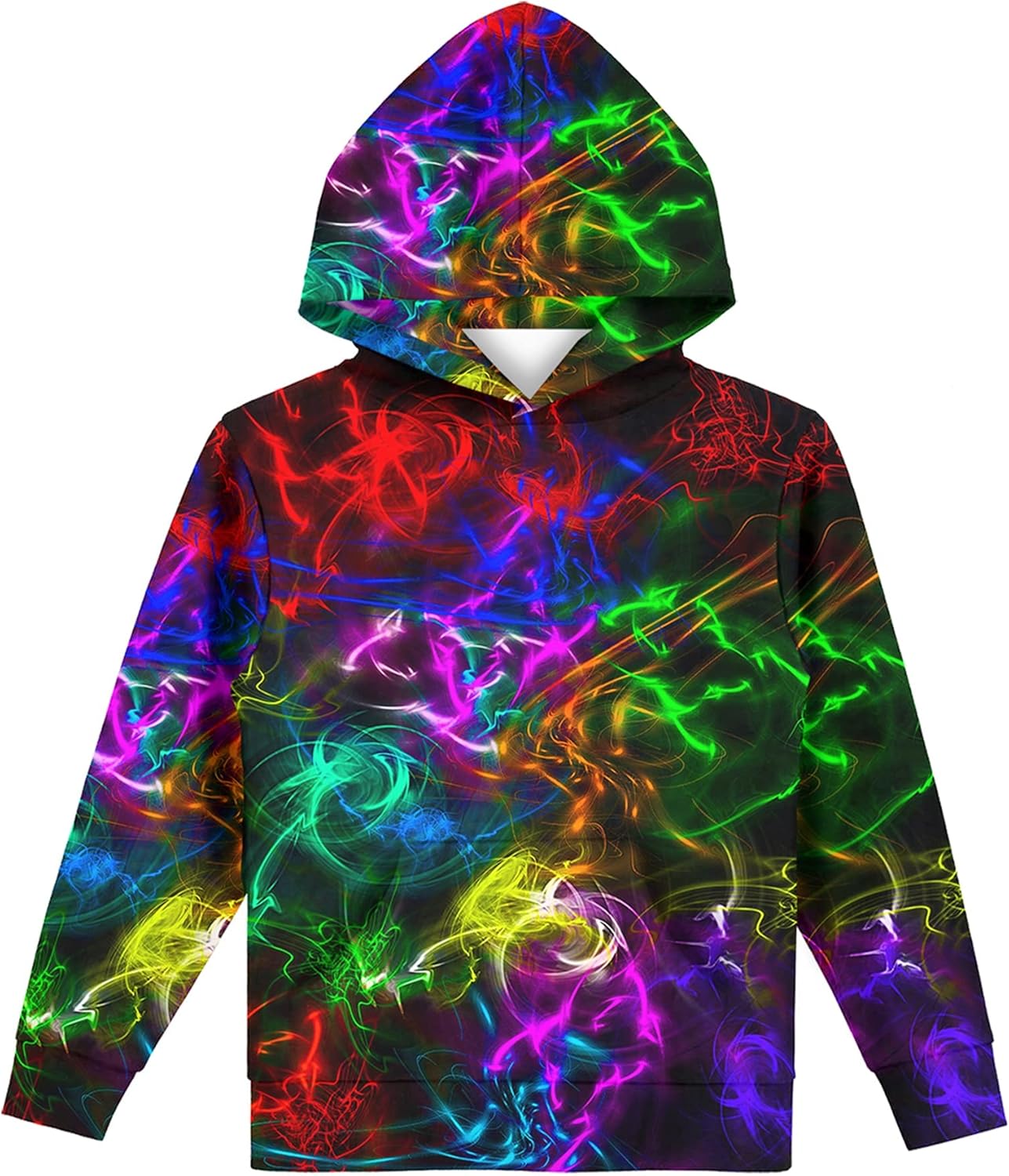 Hgvoetty Unisex Boys Girls Hoodies 3D Printed Hooded Sweatshirts for Kids Pullovers with Pockets 6-15 Years - Image 35