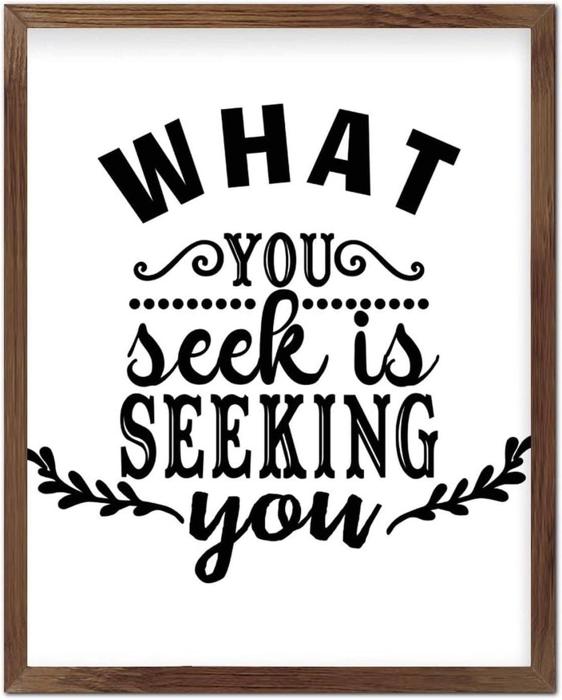 Inspirational Quotes Christian Wood Frame Wall Sign to Keep The Body in Good Health is A Duty Wall Framed Wood Signs Rustic Framed Wooden Sign for Hotel Home Garage Shop Bar 20x16in - Image 24