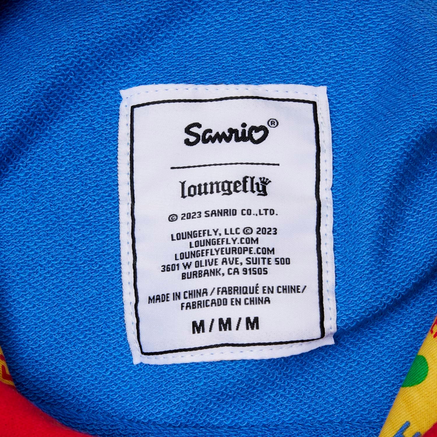 Loungefly HELLO KITTY 50TH ANNIVERSARY UNISEX HOODIE XL - Image 4