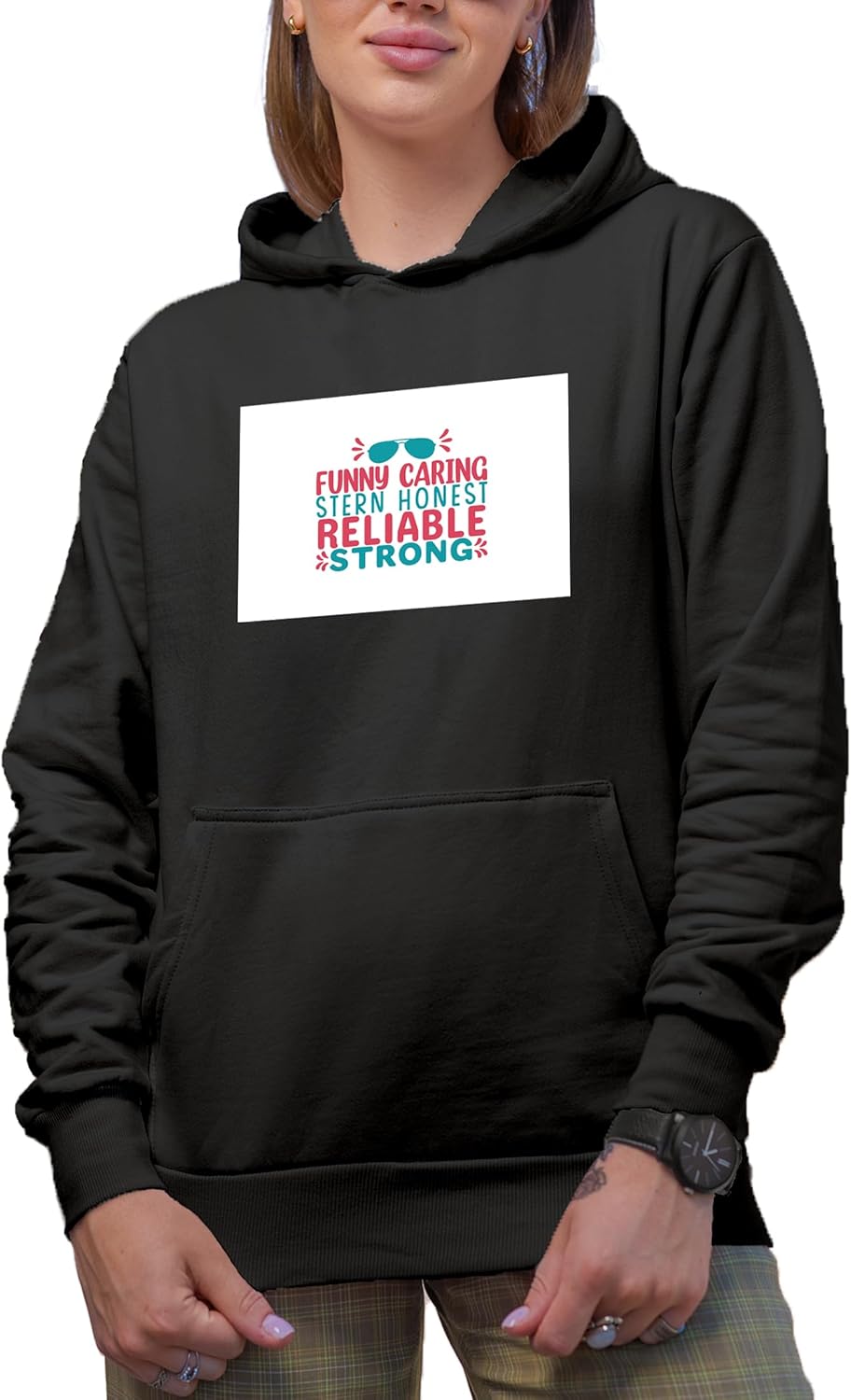 Make Your Mark Design Novelty Hoodie Cool Dad Character