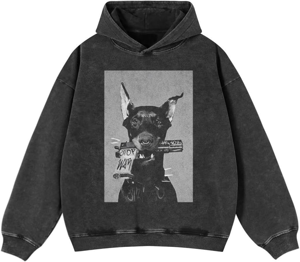 Rapidstreet Men Streetwear Hoodie Sweatshirt Aesthetic Graphic Pullover Cotton Unisex - Image 26