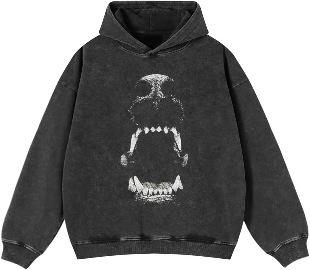 Rapidstreet Men Streetwear Hoodie Sweatshirt Aesthetic Graphic Pullover Cotton Unisex - Image 21