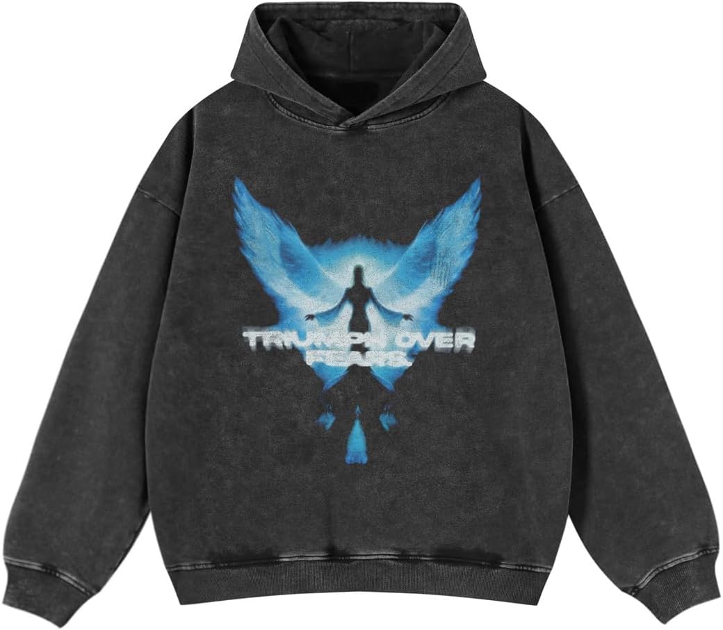 Rapidstreet Men Streetwear Hoodie Sweatshirt Aesthetic Graphic Pullover Cotton Unisex - Image 11