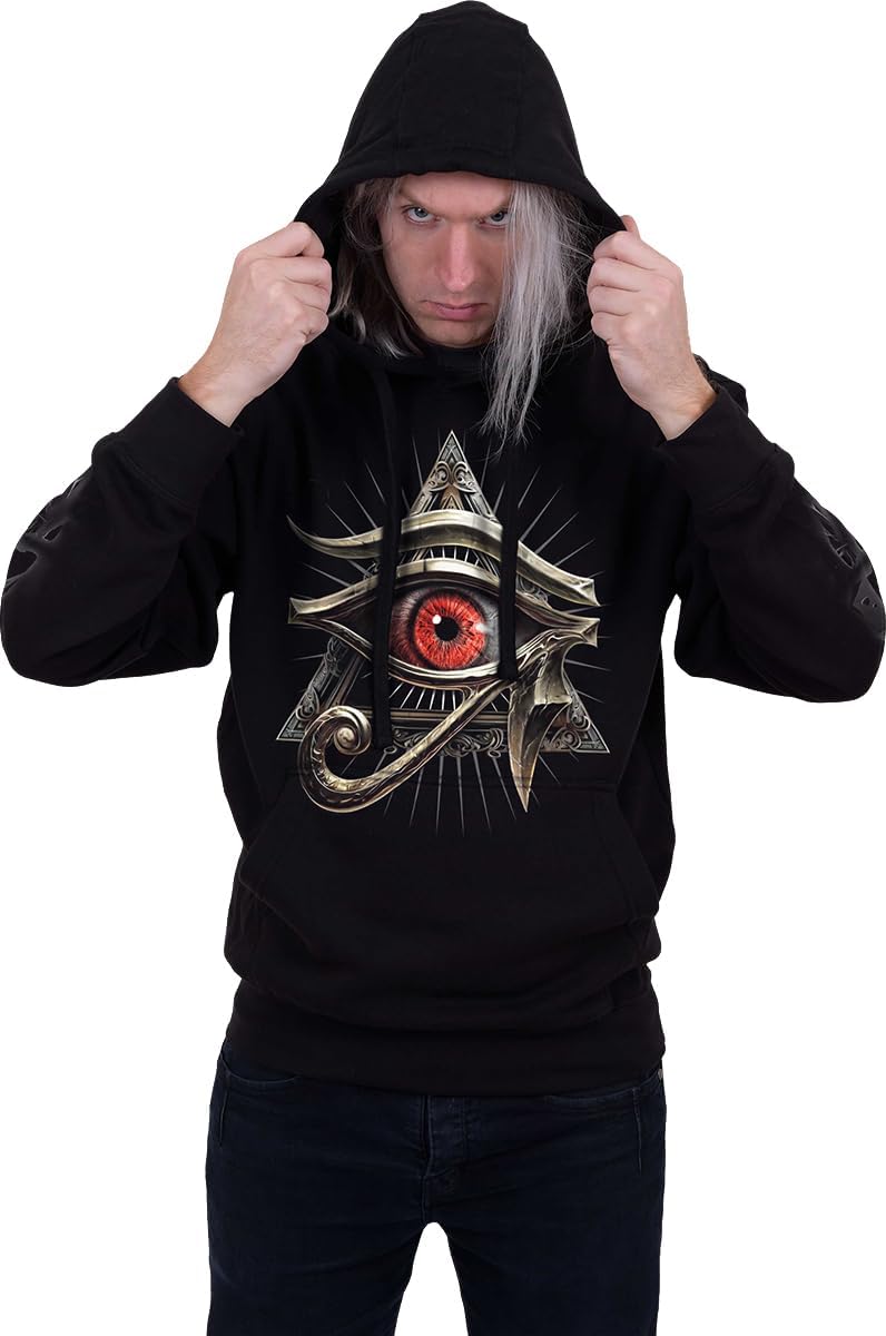 Spiral - Evil Eye - Hoody Black - Image 3